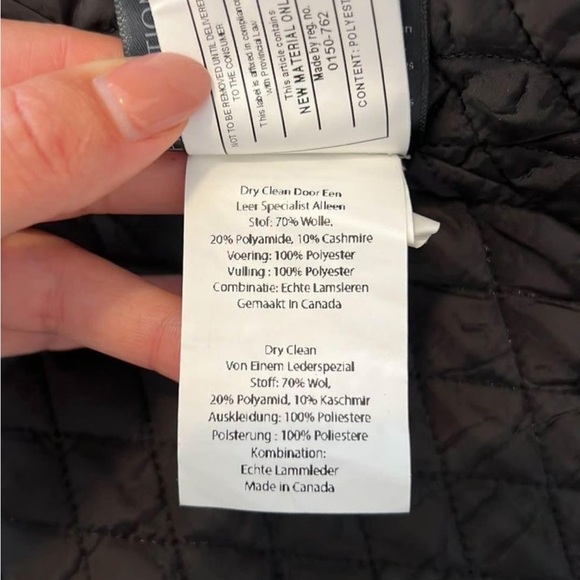 Mackage wool & cashmere coat size 14 - Picture 9 of 9